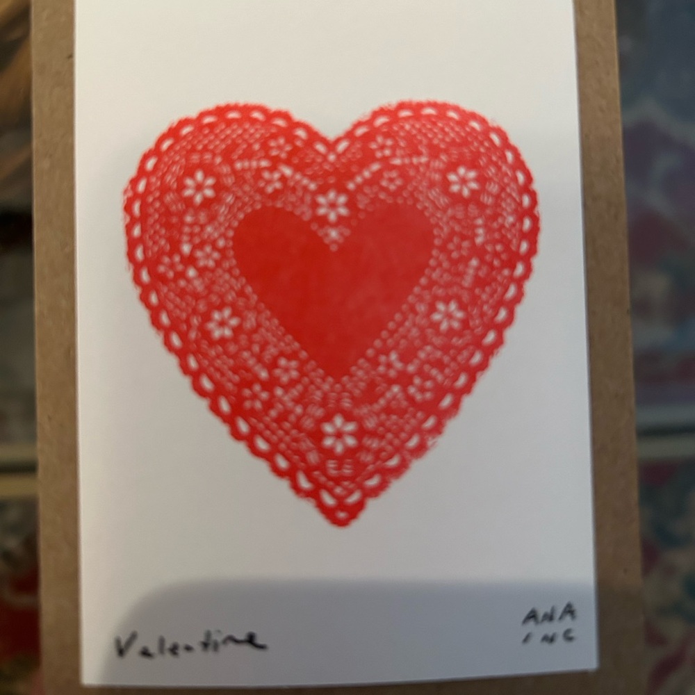 Inciardi Valentine’s Day collection — Valentine Heart mini print